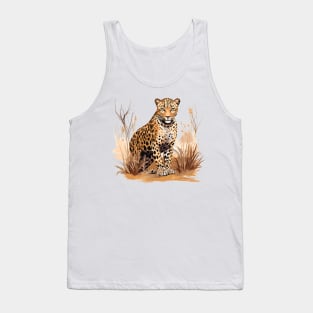 African Leopard Tank Top